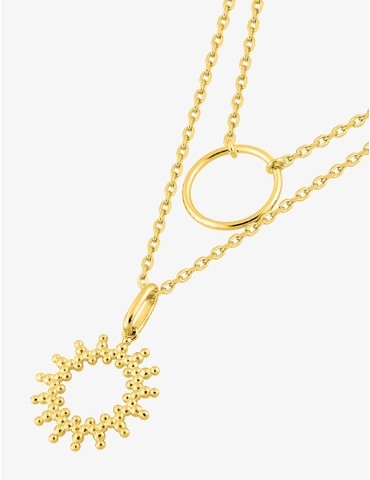 Collier fantaisie plaqué...