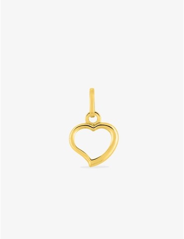 Pendentif cœur plaqué or