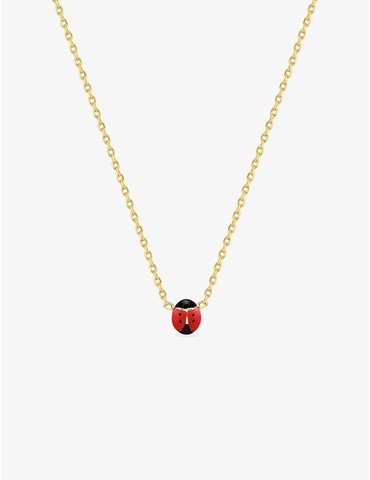 Collier plaqué or, motif...