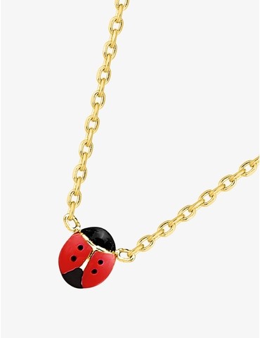 Collier plaqué or, motif...