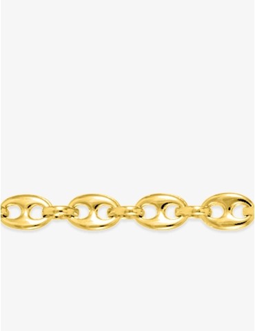 Collier maille grain de...