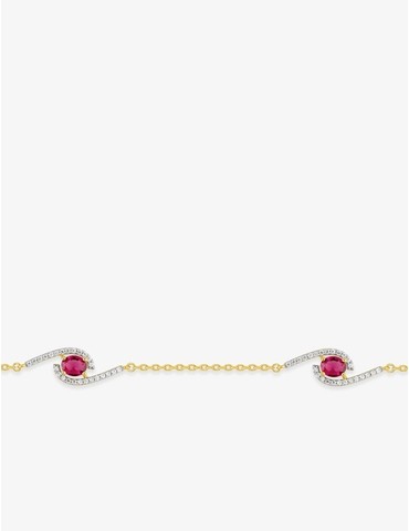 Bracelet en plaqué or,...