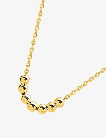 Collier plaqué or avec...