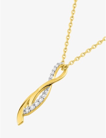 Collier plaqué or et...