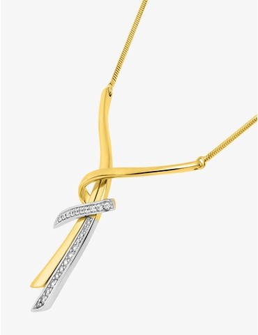 Collier plaqué or et...