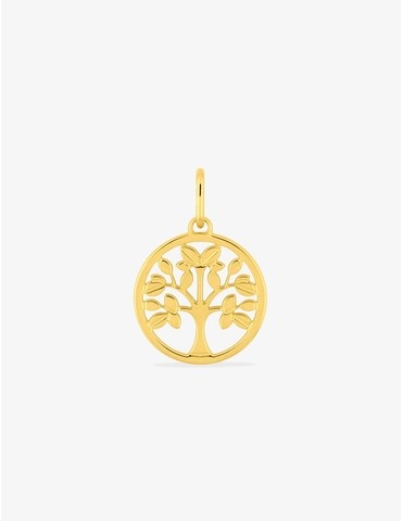 Pendentif plaqué or arbre...