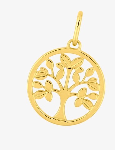 Pendentif plaqué or arbre...