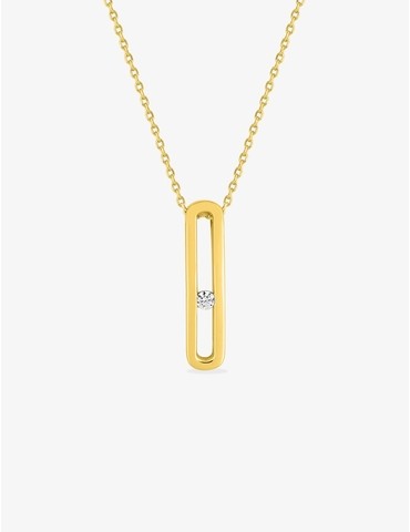 Collier plaqué or avec...