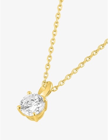 Collier plaqué or avec...