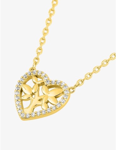 Collier plaqué or pendentif...