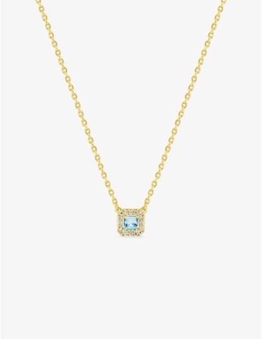 Collier plaqué or avec...