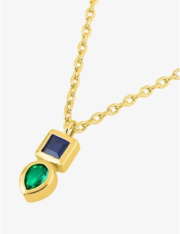 Collier plaqué or avec...