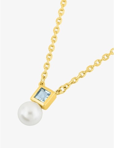 Collier plaqué or avec...