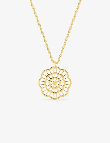 Collier plaqué or pendentif...