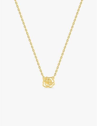 Collier plaqué or pendentif...