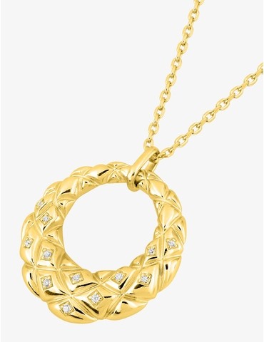 Collier plaqué or avec...