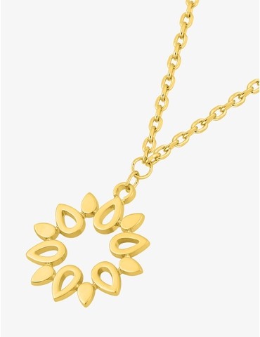 Collier plaqué or pendentif...