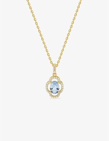 Collier plaqué or pendentif...