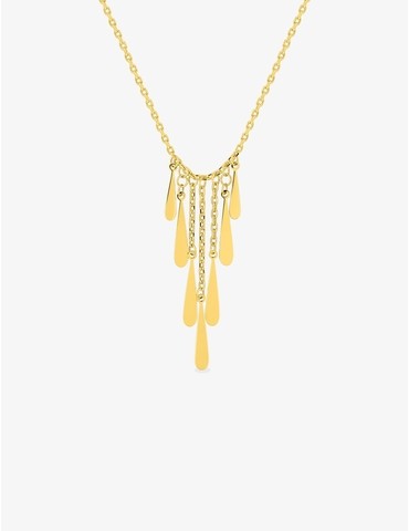 Collier plaqué or avec...