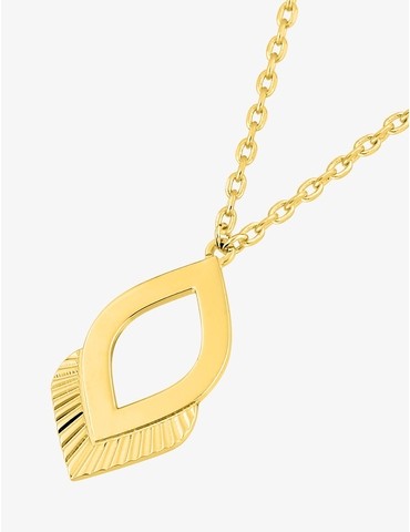 Collier fantaisie plaqué or