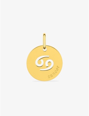 Pendentif plaqué or jaune...