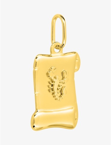 Pendentif plaqué or...