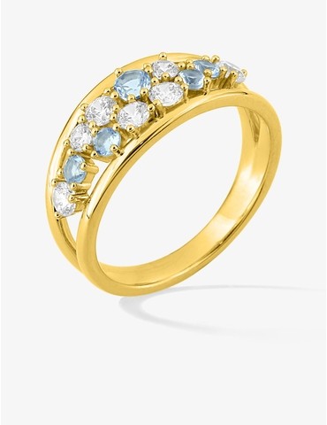 Bague plaqué or anneau...