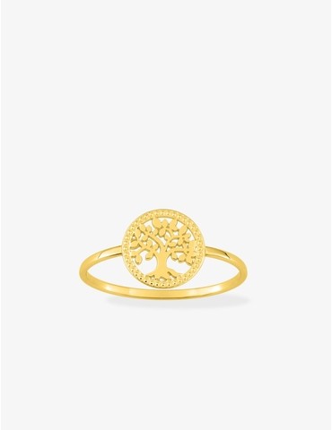 Bague plaqué or jeton...