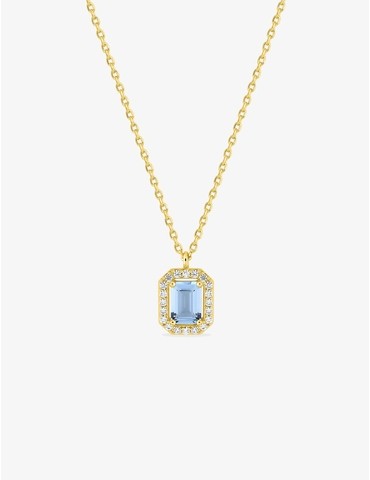 Collier plaqué or pendentif...