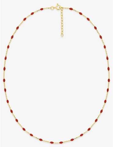 Collier plaqué or avec...