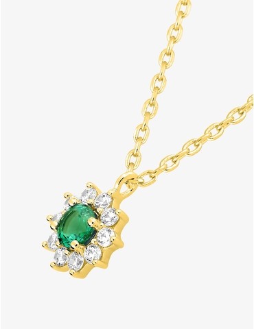 Collier solitaire avec...