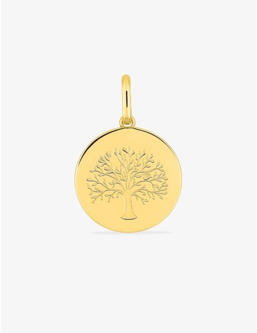 Pendentif plaqué or arbre...