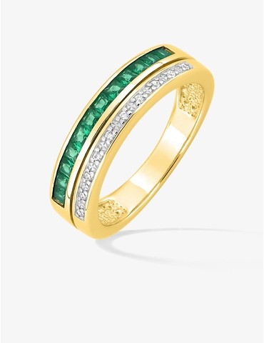 Bague fantaisie plaqué or...