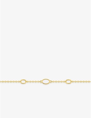 Bracelet chaine en plaqué...
