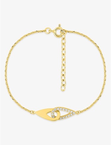 Bracelet plaqué or...