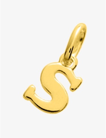 Pendentif initiale S en...