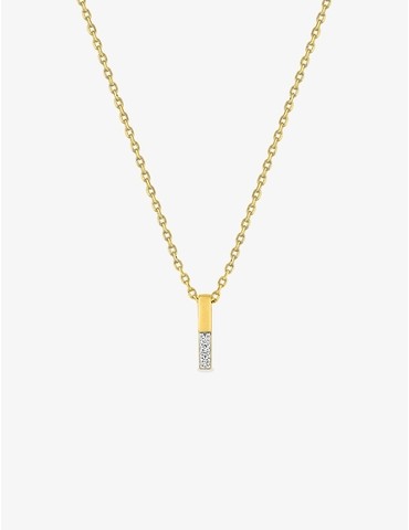 Collier plaqué or et...