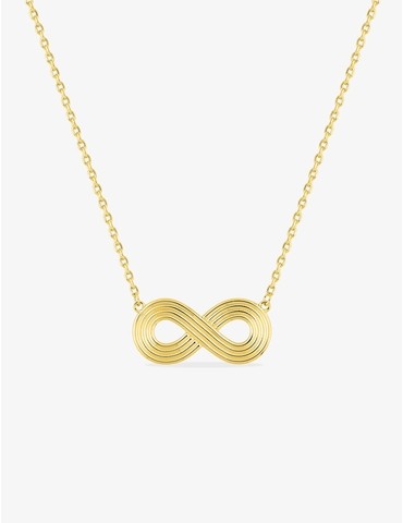 Collier motif infini en...
