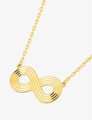 Collier motif infini en...
