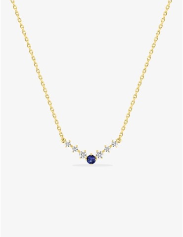 Collier plaqué or avec...