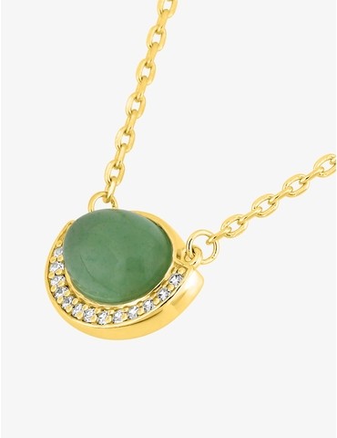 Collier plaqué or avec...