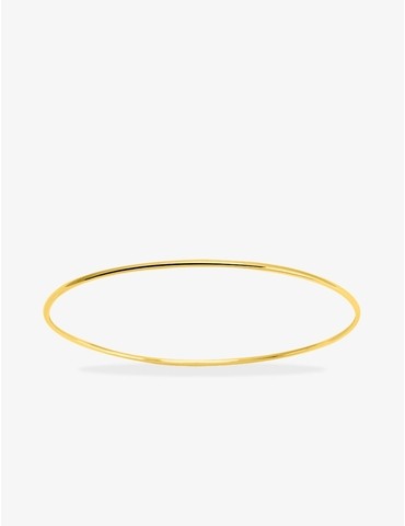 Bracelet jonc plaqué or
