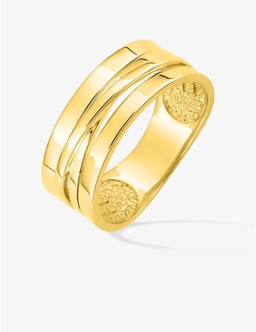 Bague à quatre rangs en...
