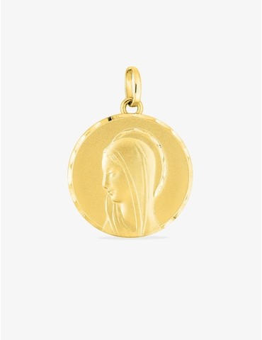 Pendentif vierge or jaune...