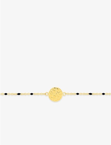 Bracelet fantaisie noir,...