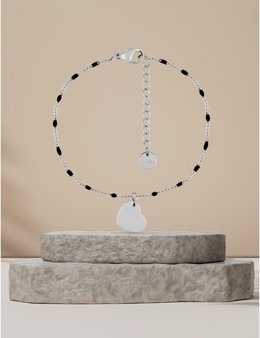 Bracelet fantaisie noir et...