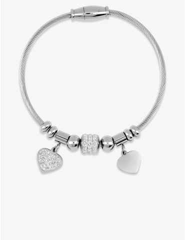 Bracelet câble acier,...