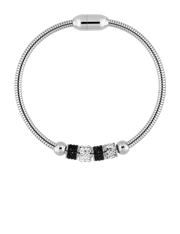 Bracelet serpentine acier,...