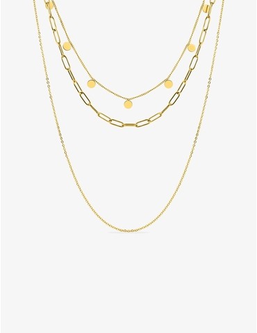 Collier trois rangs en...