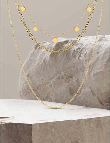Collier trois rangs en...